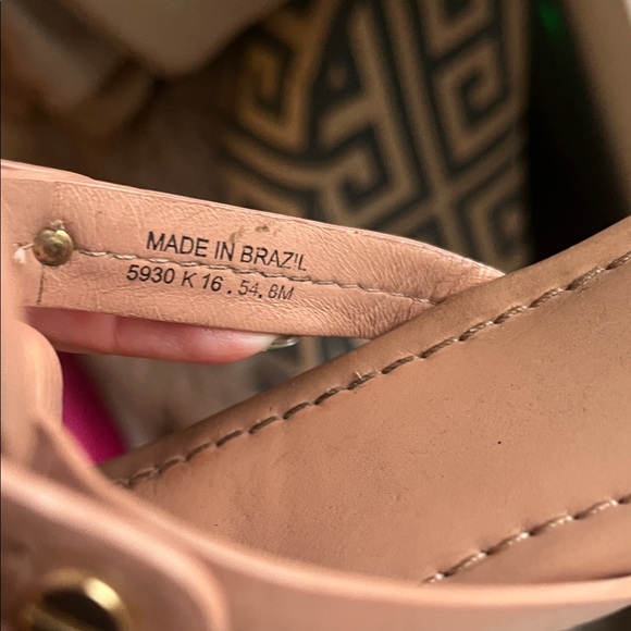 Tory Burch Brown Leather Sandals..sitting in closet MAKE an offer. - Picture 6 of 6